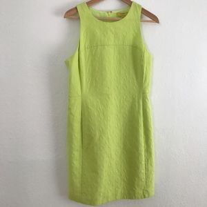 Banana Republic Milly NWT neon green dress